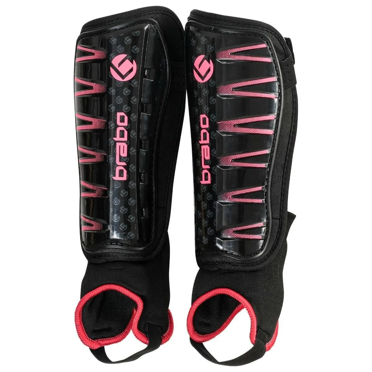 Brabo F4 scheenbeschermers black pink Brabo F4 Scheenbeschermers Black Pink -Hockey Wereld 129706 990 01