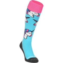 Brabo Unicorn Hockeysokken Light Blue