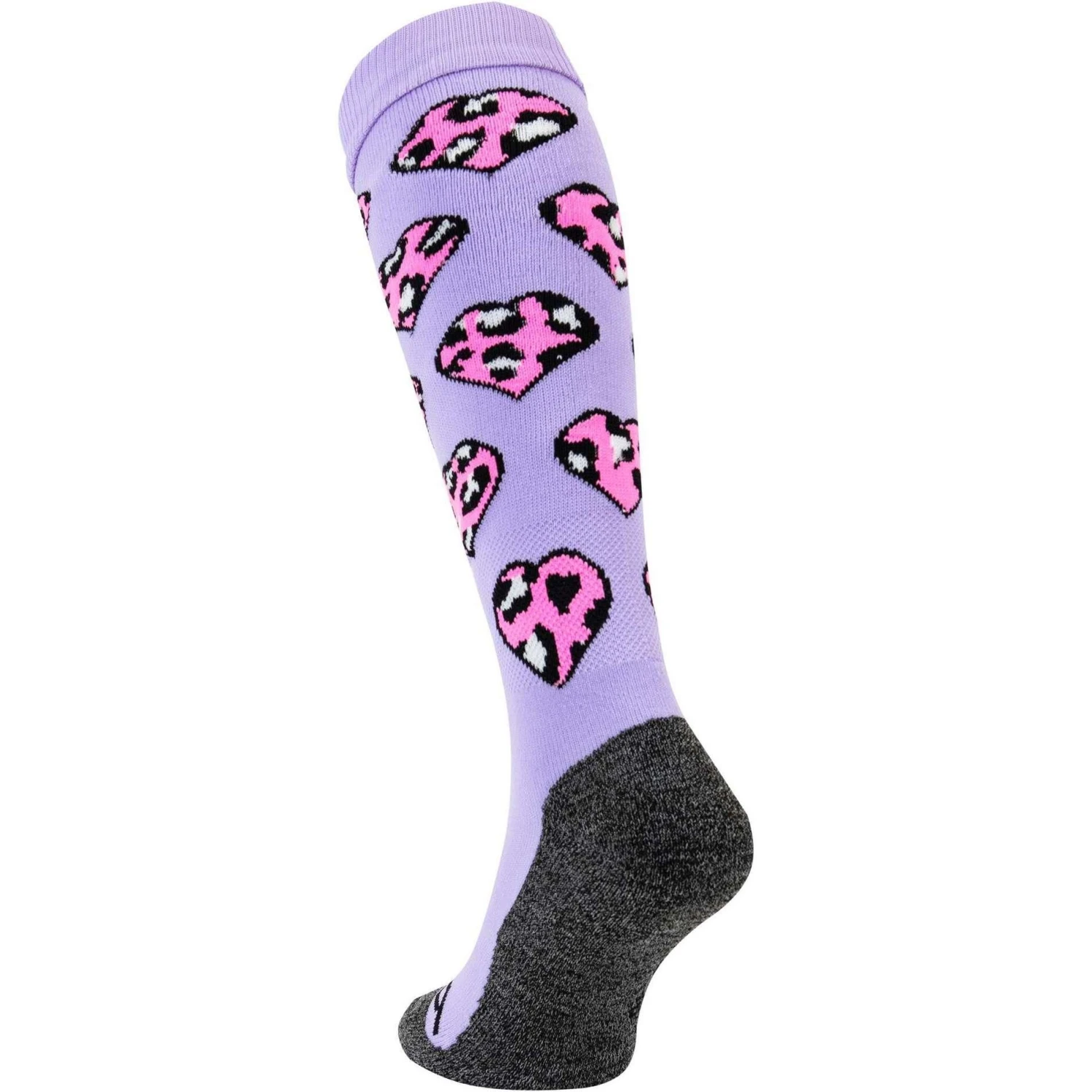 Brabo Hearts hockeysokken purple cheetah Brabo Hearts Hockeysokken Purple Cheetah -Hockey Wereld 129756 730 02