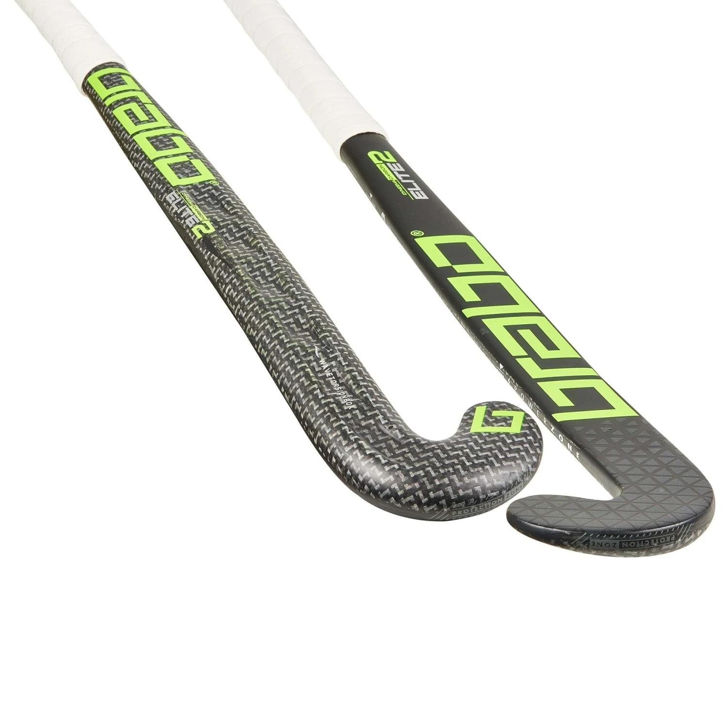 Brabo Elite 2 WTB LB Dyneema hockeystick black lime Brabo Elite 2 WTB LB Dyneema Hockeystick Black Lime -Hockey Wereld 129773 990 06 1