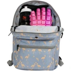 Brabo Storm Flamingo Backpack Hockeytas Junior Blue -Hockey Wereld 129787 505 06 2