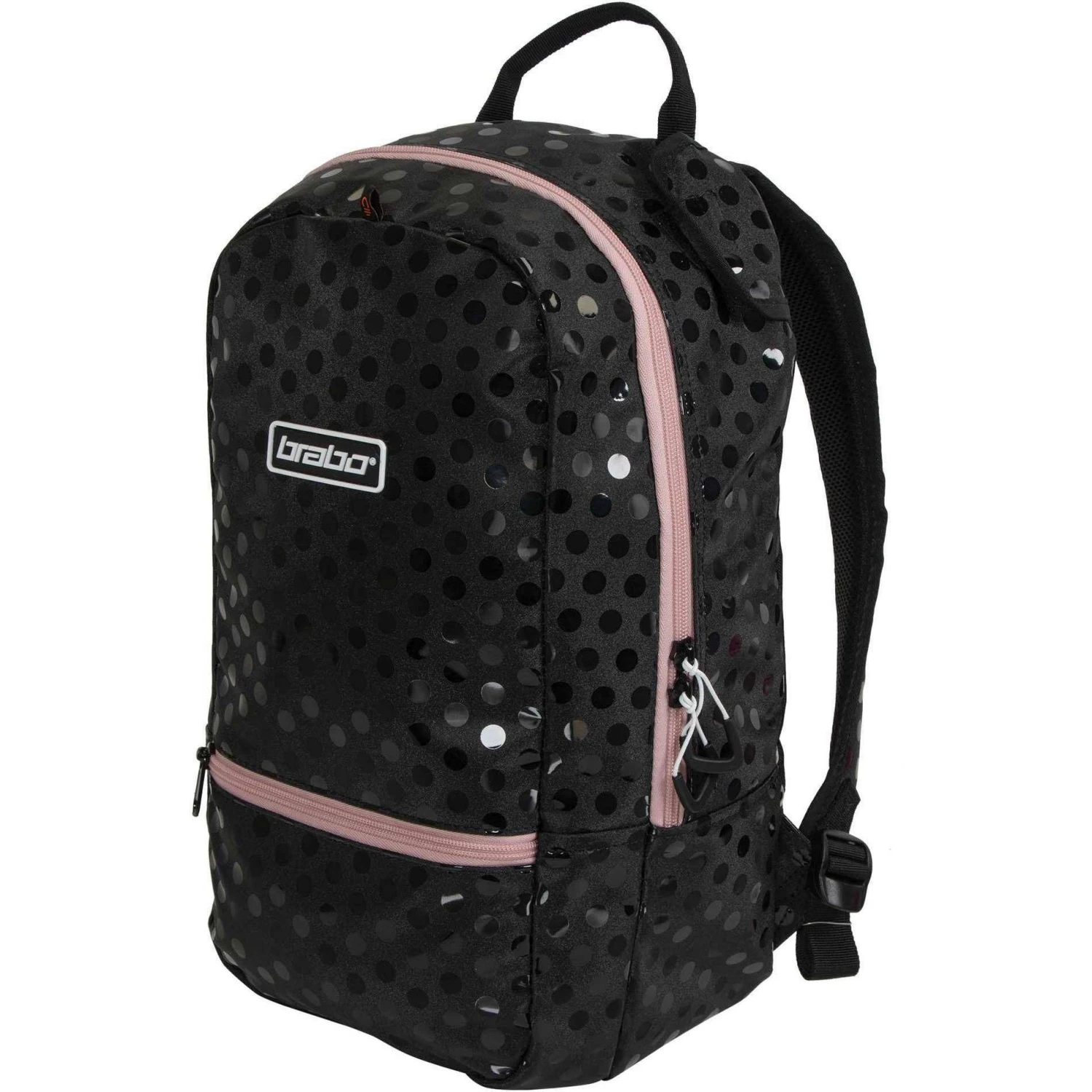 Brabo Fun Polka Backpack hockeytas junior black Brabo Fun Polka Backpack Hockeytas Junior Black -Hockey Wereld 129796 990 02 1