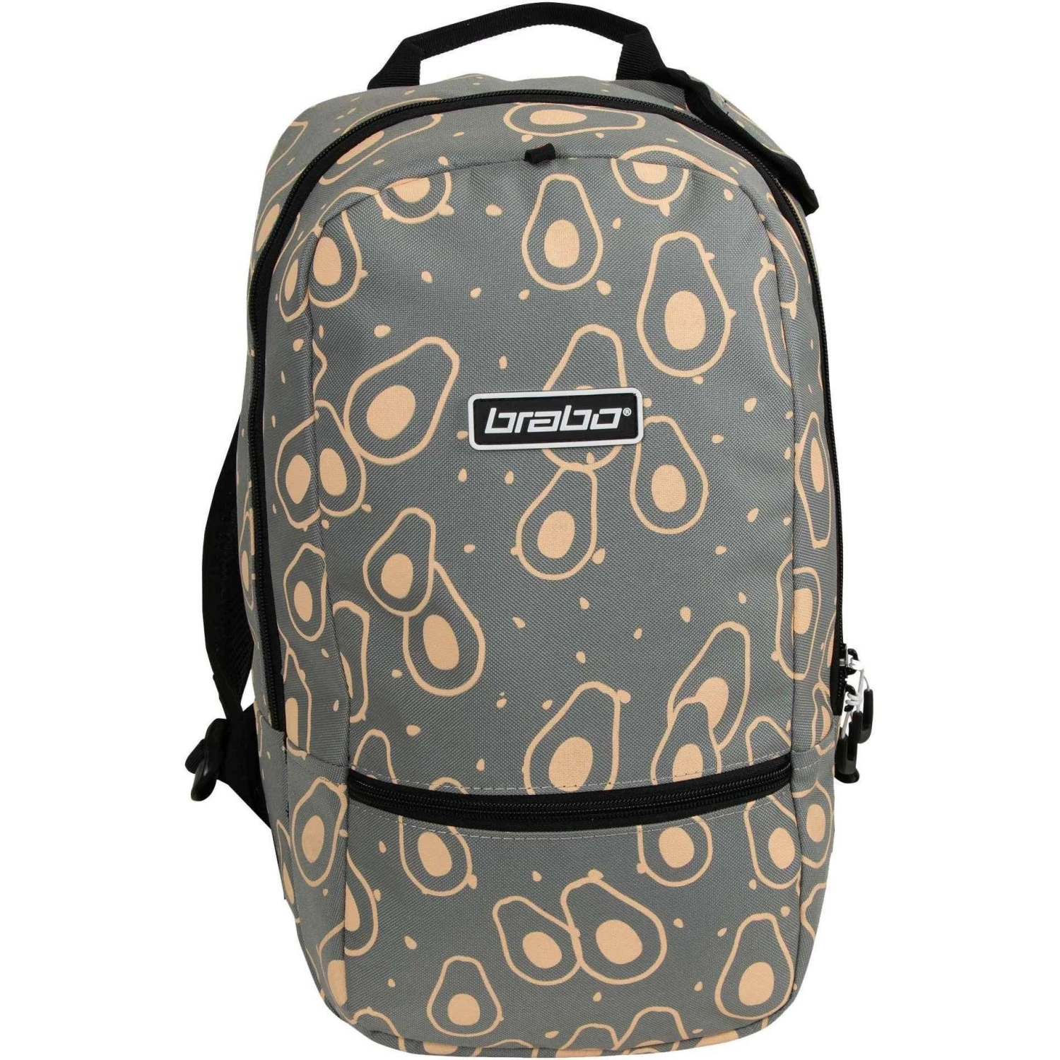 Brabo Fun Avacado Backpack hockeytas junior grey Brabo Fun Avacado Backpack Hockeytas Junior Grey -Hockey Wereld 129797 505 01