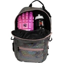 Brabo Fun Sparkle Backpack Hockeytas Junior Silver -Hockey Wereld 129800 950 06 2