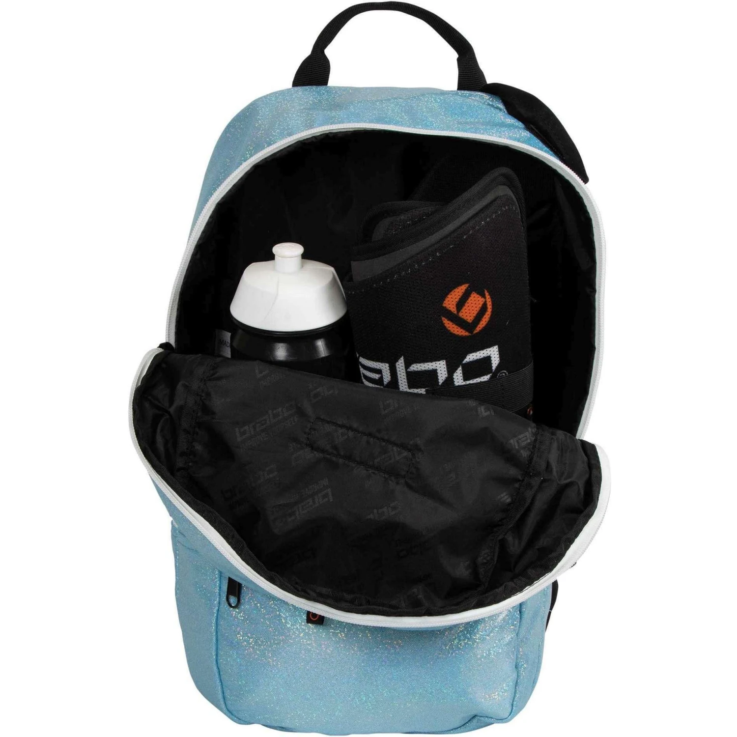 Brabo Fun Sparkle Backpack hockeytas junior mint Brabo Fun Sparkle Backpack Hockeytas Junior Mint -Hockey Wereld 129802 200 06 2