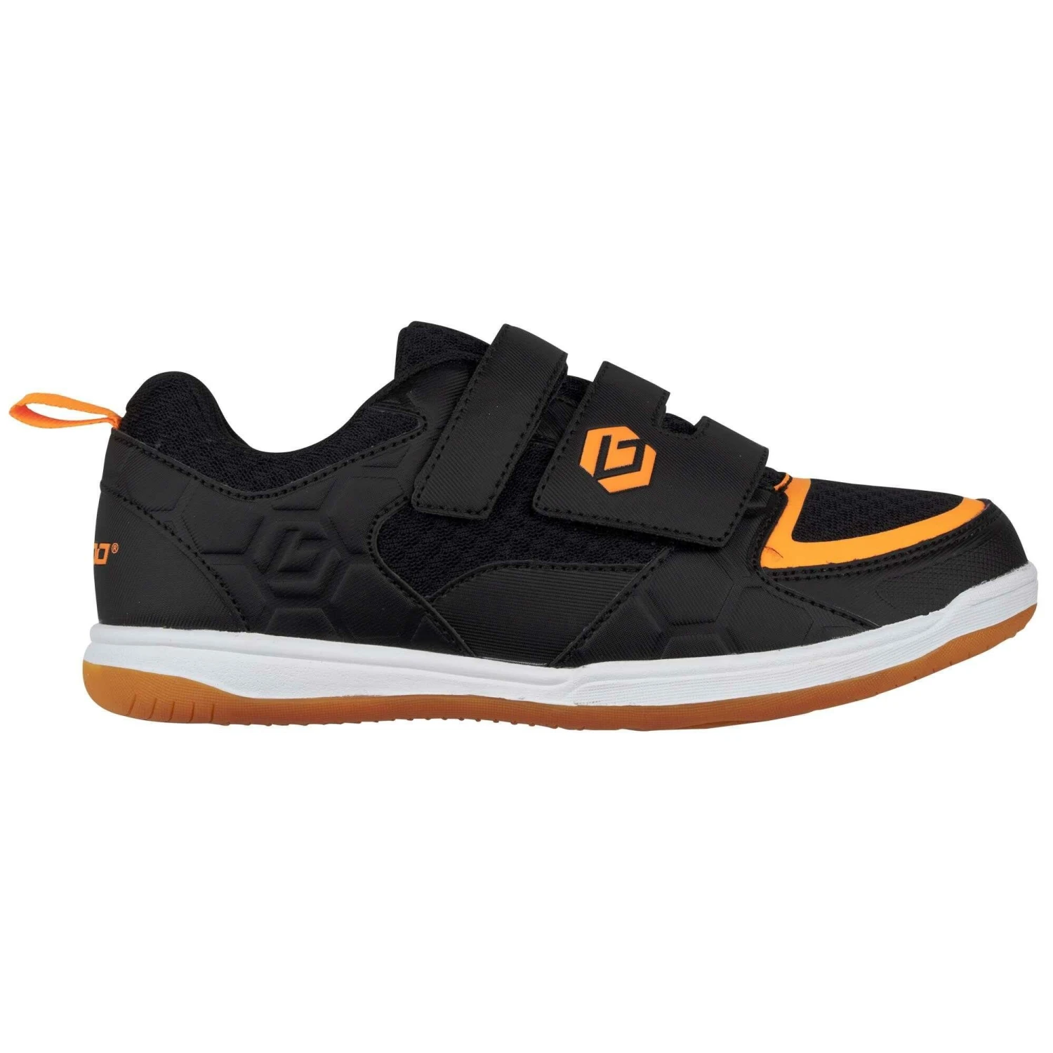 Brabo Velcro Indoor 316.21022 hockeyschoenen juniorblack orange Brabo Velcro Indoor 316.21022 Hockeyschoenen Juniorblack Orange -Hockey Wereld 129852 990 01