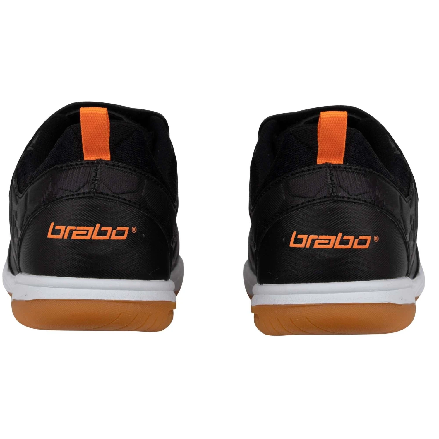 Brabo Velcro Indoor 316.21022 hockeyschoenen juniorblack orange Brabo Velcro Indoor 316.21022 Hockeyschoenen Juniorblack Orange -Hockey Wereld 129852 990 05 1