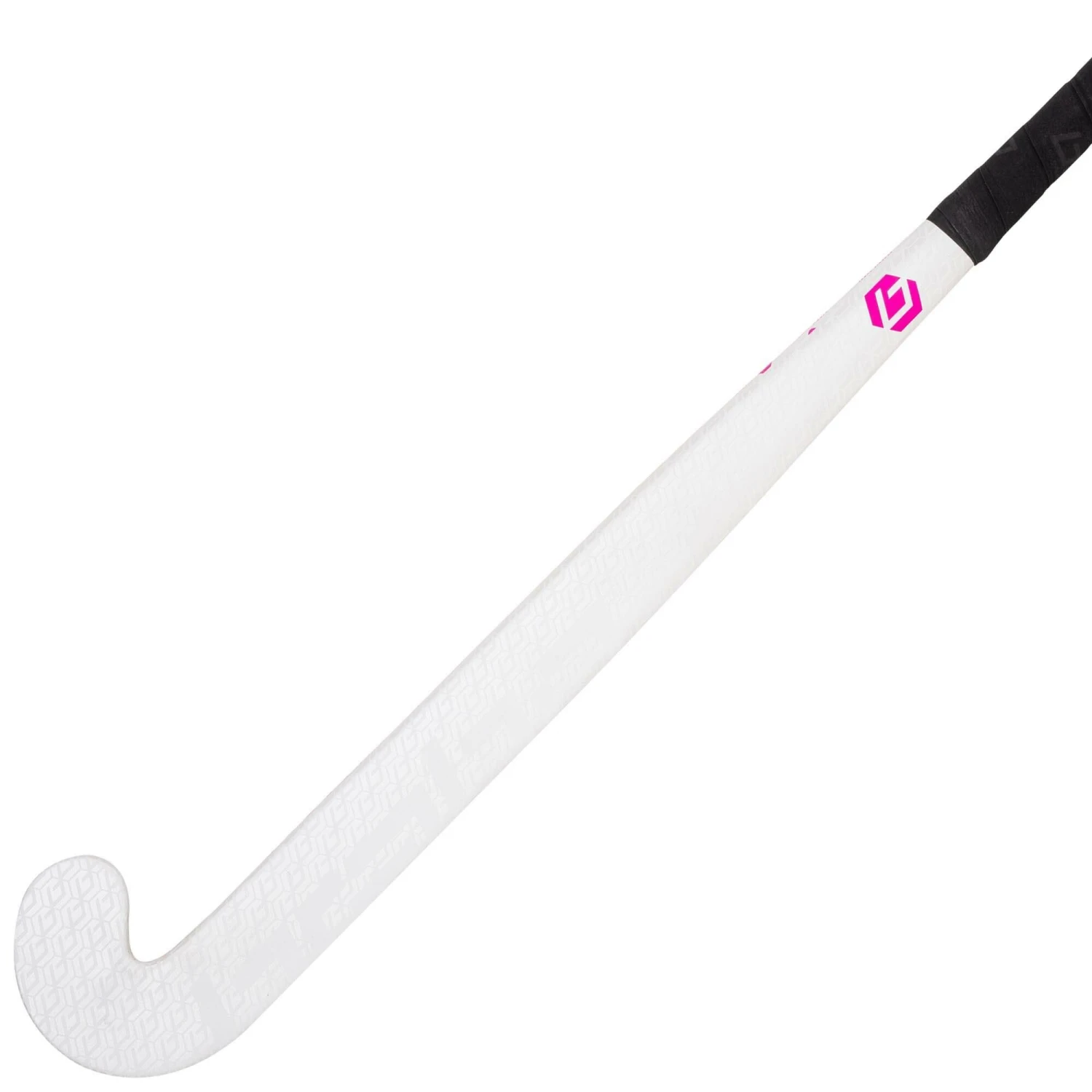 Brabo Pure Studio Carbon 30 CC hockeystick white pink Brabo Pure Studio Carbon 30 CC Hockeystick White Pink -Hockey Wereld 129914 000 02 1