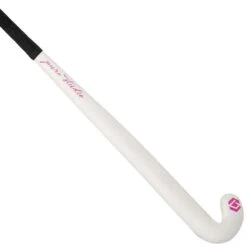 Brabo Pure Studio G-Force Hockeystick Junior White Pink