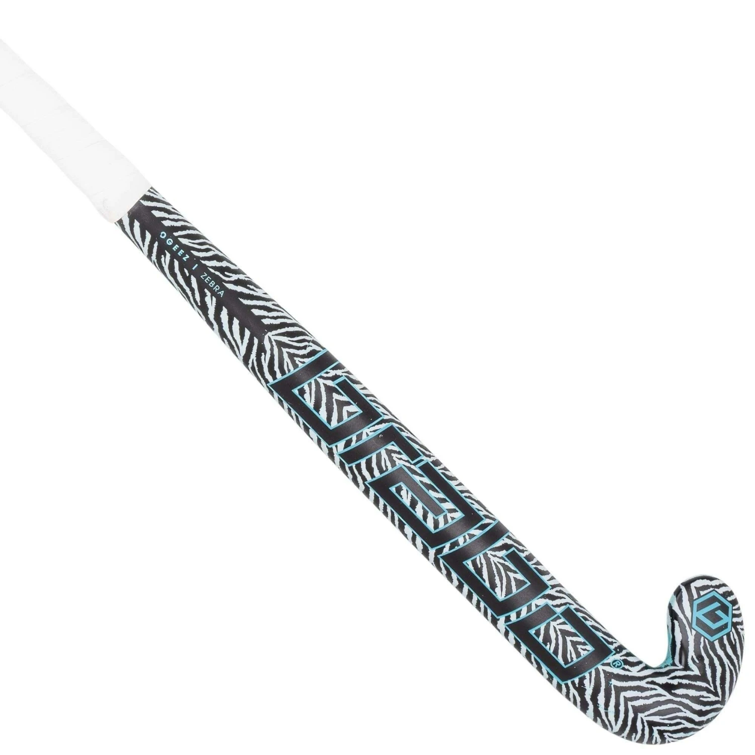 Brabo O'Geez Zebra hockeystick junior aqua Brabo O'Geez Zebra Hockeystick Junior Aqua -Hockey Wereld 129945 000 01