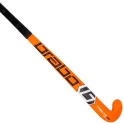 Brabo IT TC-30 Classic Curve Zaalhockeystick Junior Orange Black