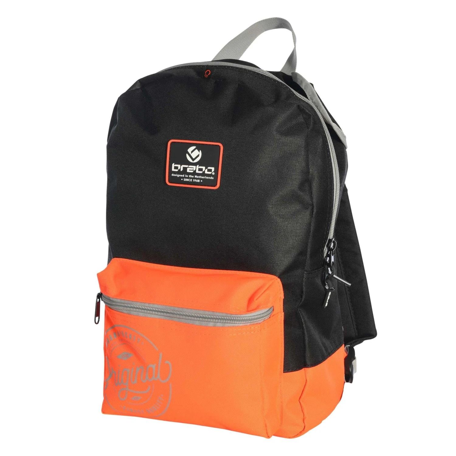 Brabo Storm Original hockeytas junior black neon orange Brabo Storm Original Hockeytas Junior Black Neon Orange -Hockey Wereld 130038 500 01