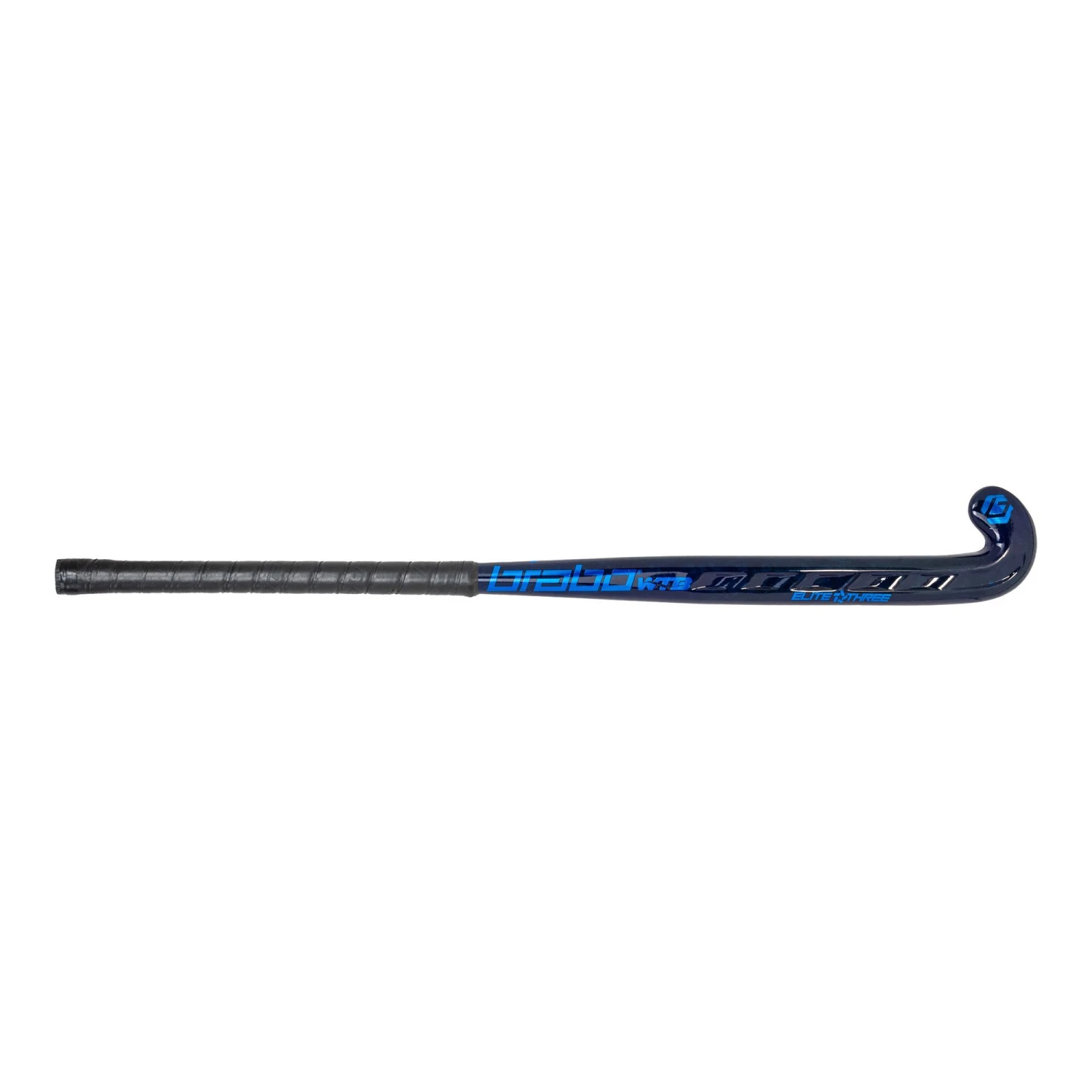 Brabo Elite 3 WTB Forged Carbon Classic Curve hockeystick blue Brabo Elite 3 WTB Forged Carbon Classic Curve Hockeystick Blue -Hockey Wereld 153454 200 01